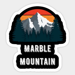 Marble Mountain Sticker